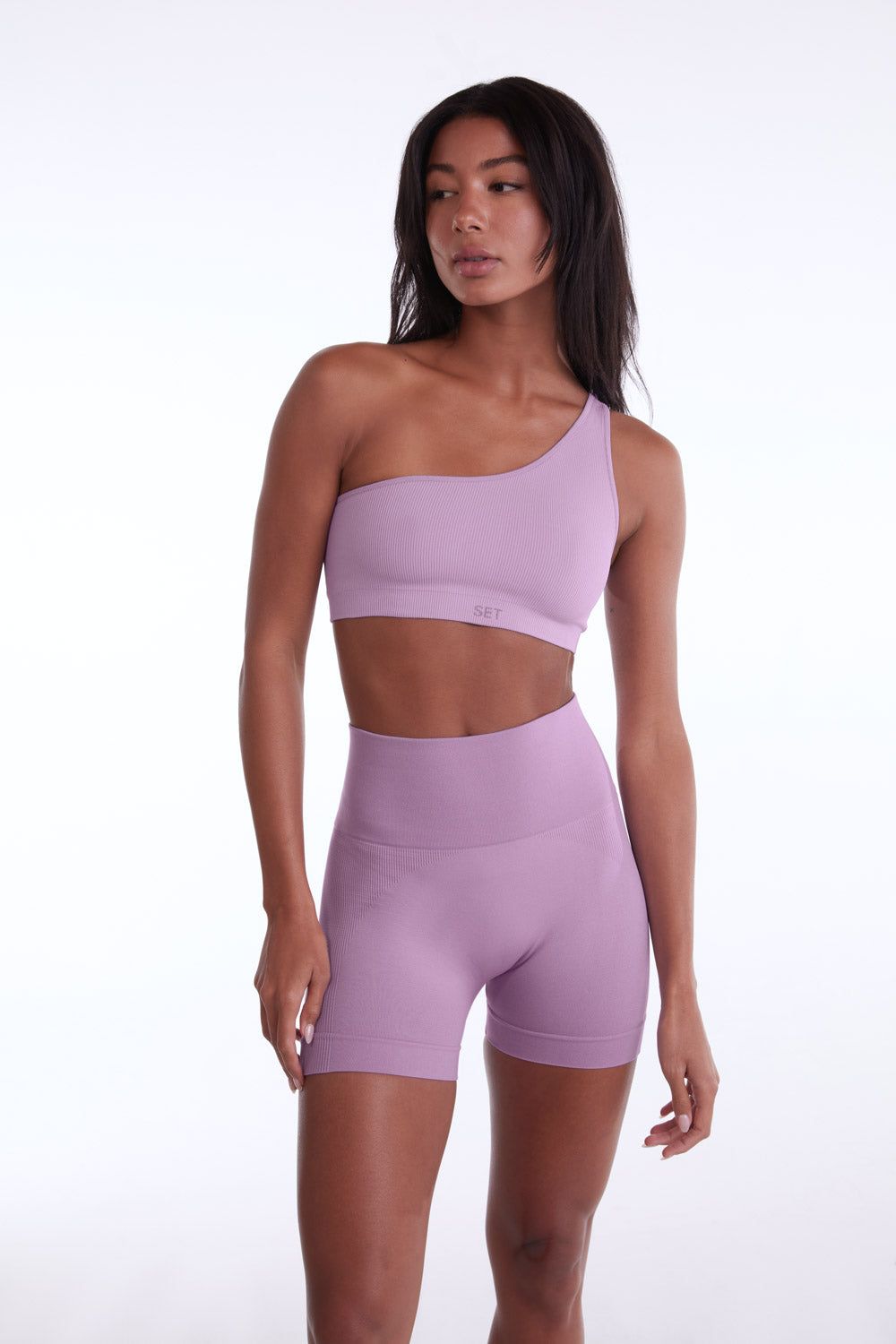 SCULPTFLEX® RIBBED ONE SHOULDER BRA - GLITZ sold by SETactive