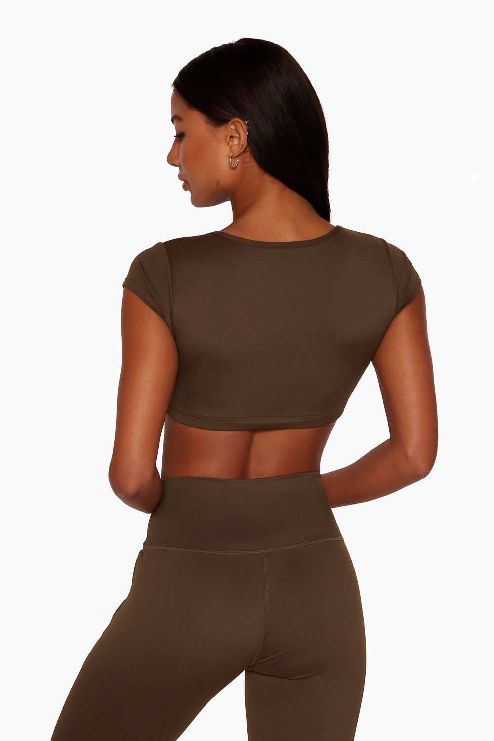 LUXFORM® CAP SLEEVE SCOOP BRA - CAPPUCCINO sold by SETactive product image thumbnail 3