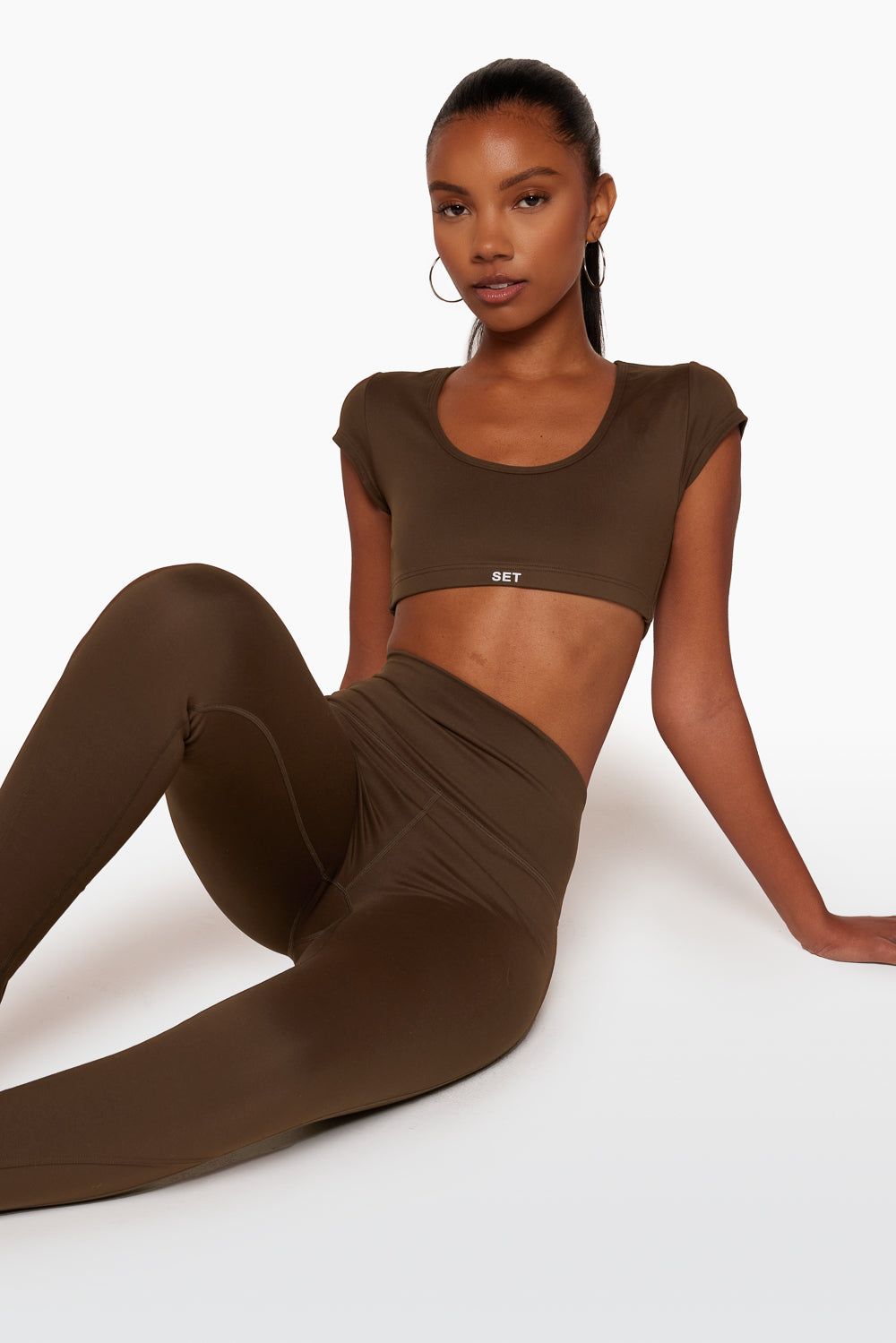 LUXFORM® CAP SLEEVE SCOOP BRA - CAPPUCCINO sold by SETactive