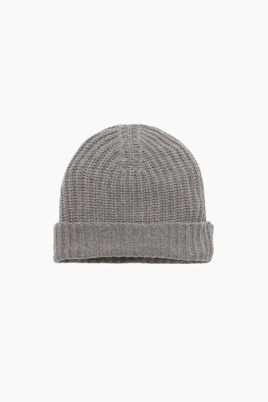 CHUNKY RIB KNIT CLASSIC KNIT BEANIE - MARBLE sold by SETactive