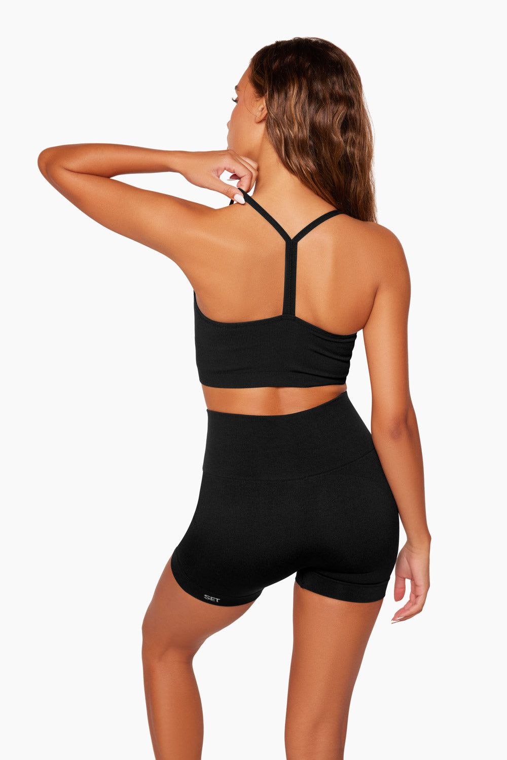 SCULPTFLEX® RIBBED V BRA - ONYX sold by SETactive product image thumbnail 2