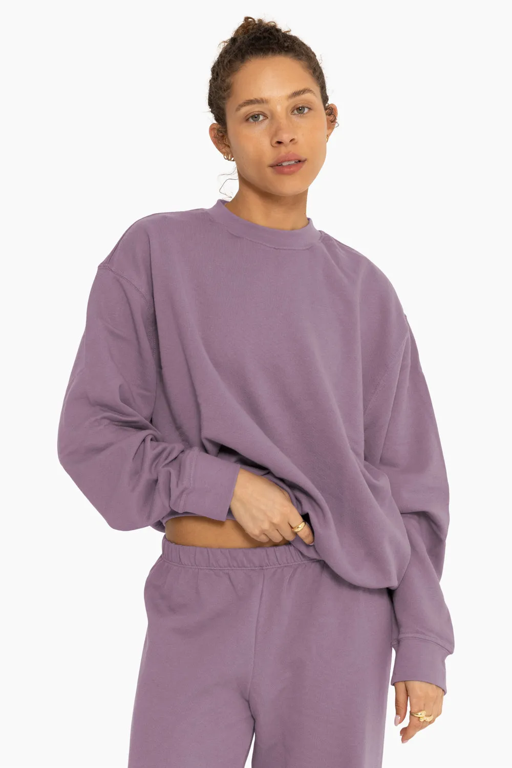 LIGHTWEIGHT SWEATS CLASSIC CREWNECK - NIGHTFALL sold by SETactive