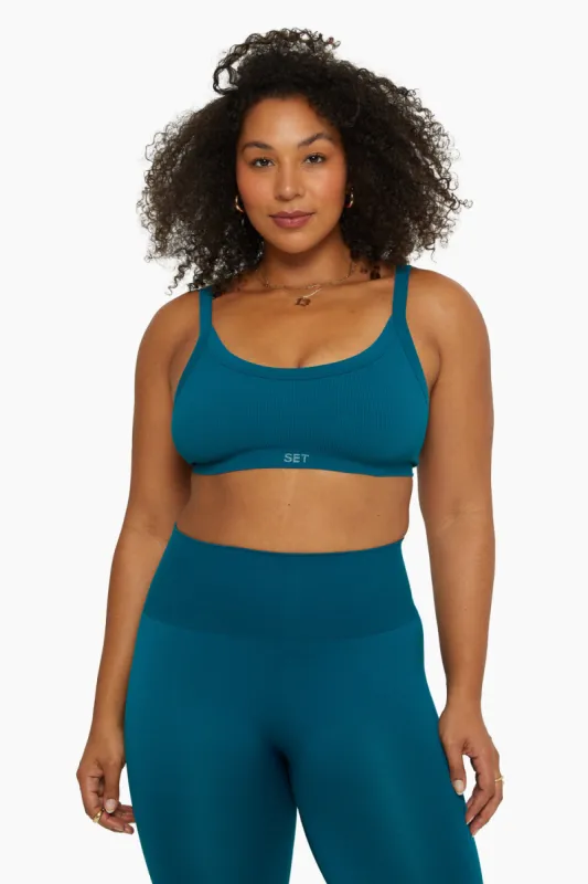 SCULPTFLEX® LOW BACK CAMI BRA - COVE sold by SETactive