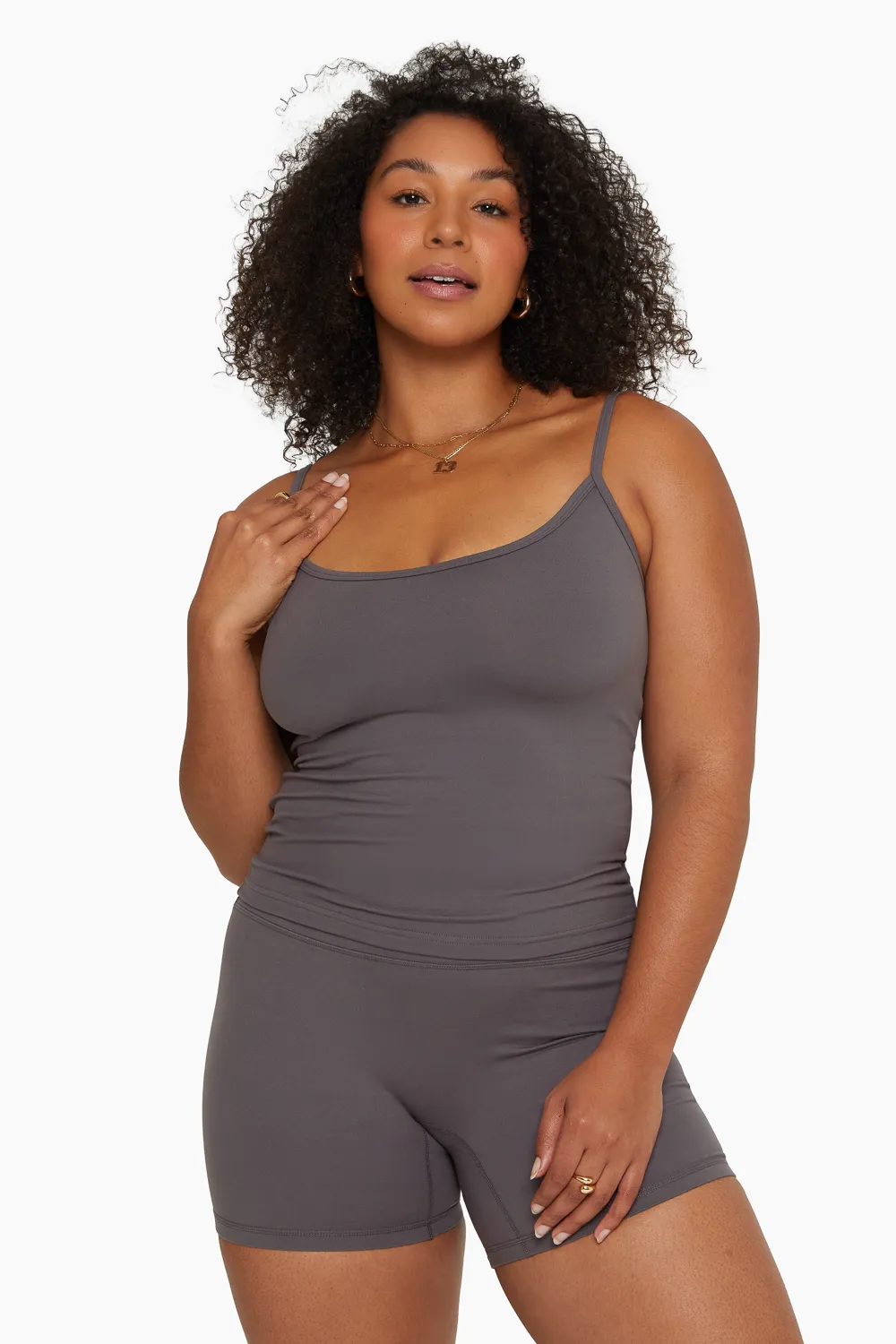 FORMCLOUD® LONGLINE CAMI - GRAPHITE sold by SETactive product image thumbnail 4