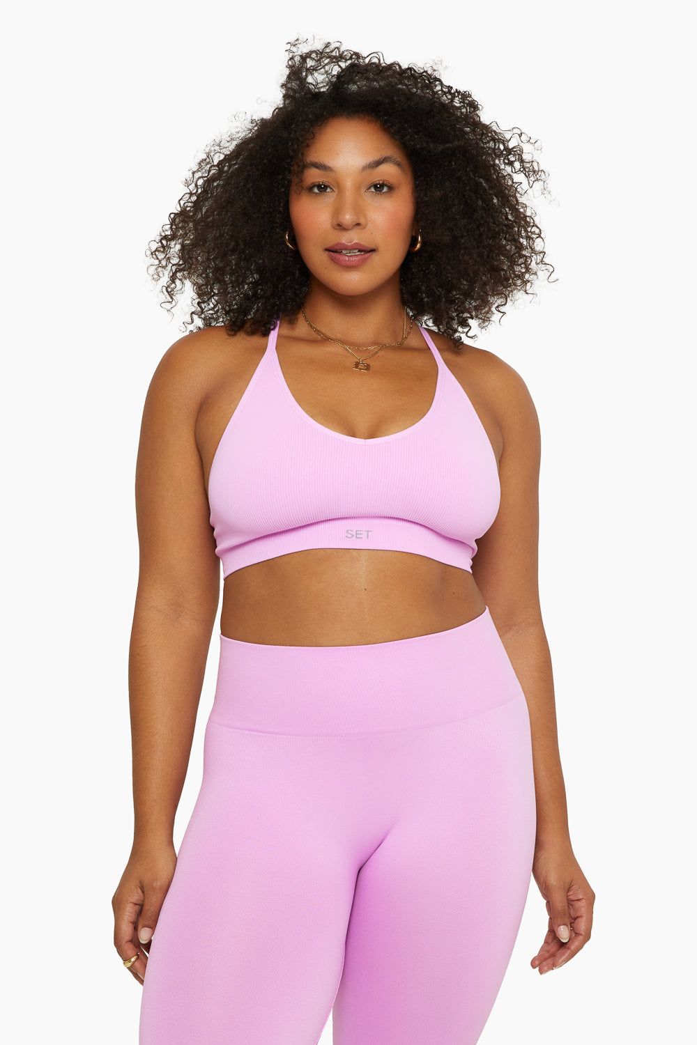 SCULPTFLEX® REMIX RIBBED V BRA - CHARM sold by SETactive