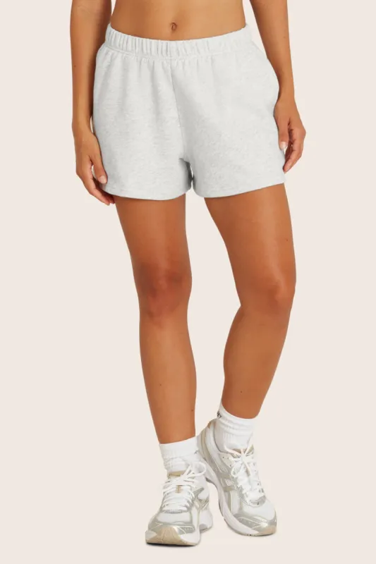 LIGHTWEIGHT SWEATS CLASSIC VINTAGE SWEAT SHORTS - HEATHER GREY sold by SETactive