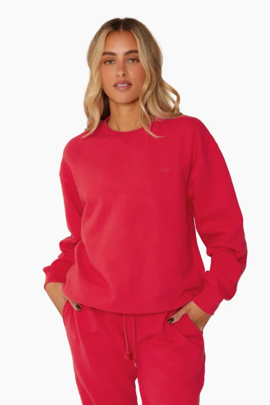HEAVYWEIGHT SWEATS CREWNECK - SPICY sold by SETactive