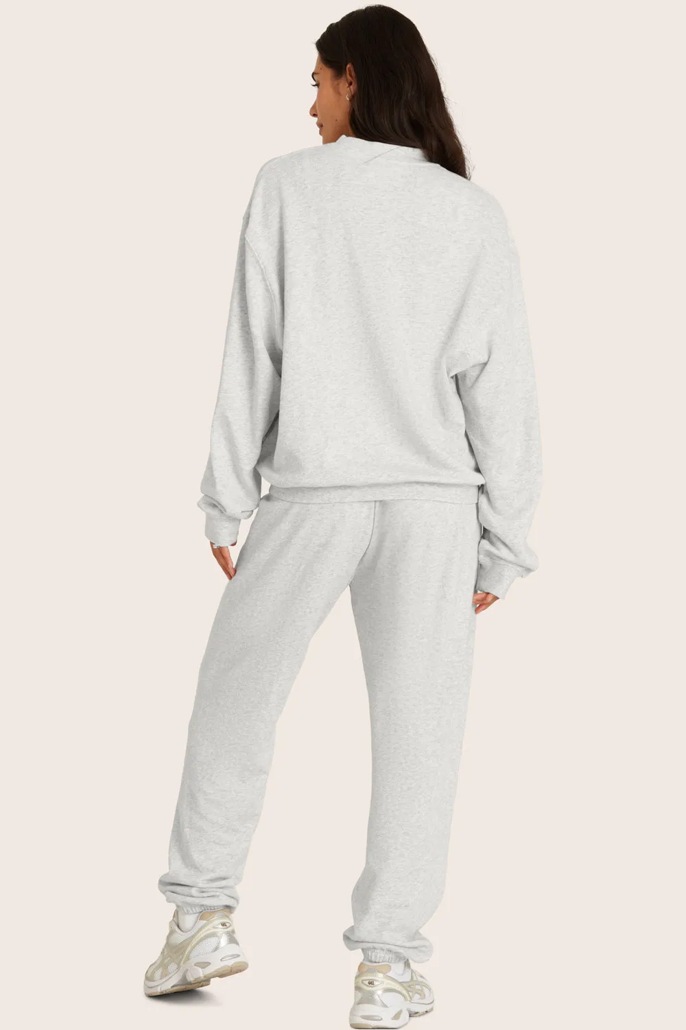 LIGHTWEIGHT SWEATS CLASSIC SWEATPANTS - HEATHER GREY sold by SETactive product image thumbnail 3