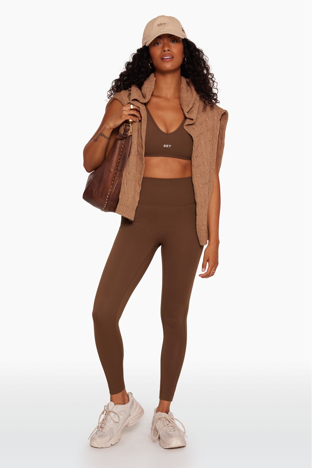 SPORTBODY® LEGGINGS - SADDLE sold by SETactive product image thumbnail 4