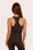 CLASSIC COTTON DAILY RACER TANK - ESPRESSO sold by SETactive