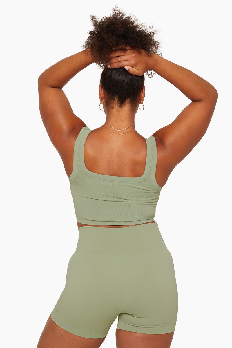SCULPTFLEX® BOX TANK BRA - MATCHA sold by SETactive product image thumbnail 2
