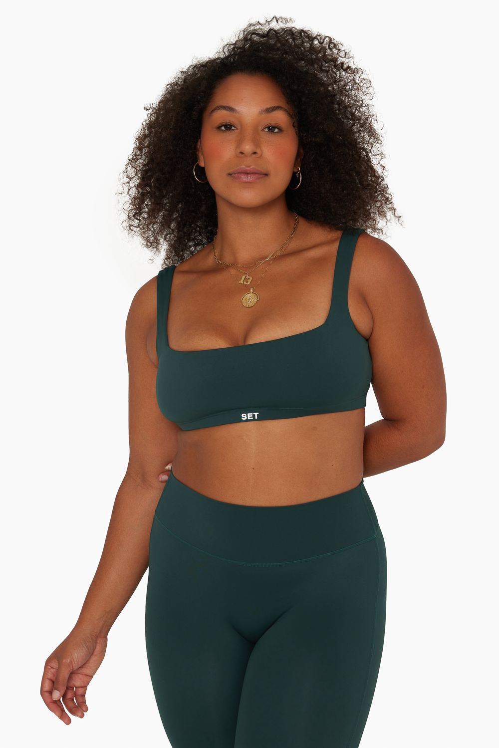SPORTBODY® SQUARE BACK BRA - IVY sold by SETactive product image thumbnail 4