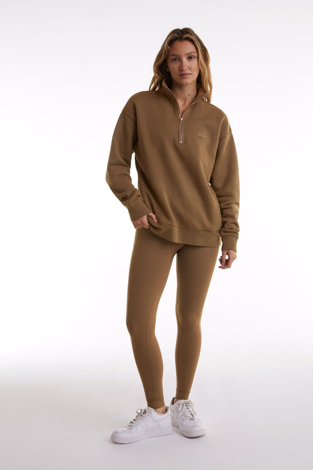REMIX HALF ZIP - COOKIE sold by SETactive product image thumbnail 4