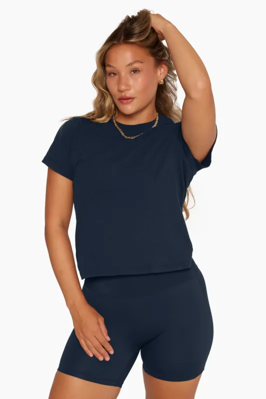 CLASSIC COTTON MID TEE - OXFORD sold by SETactive