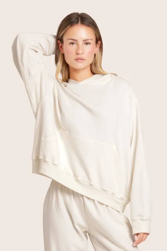 LIGHTWEIGHT SWEATS CLASSIC HOODIE - BLANC sold by SETactive