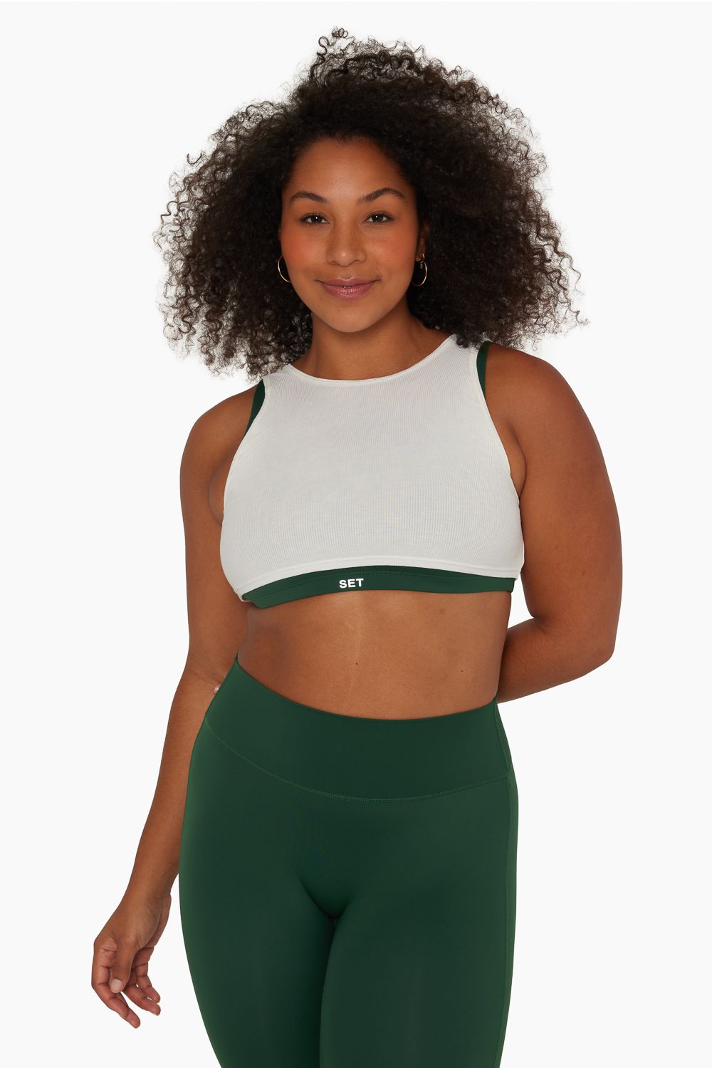SPORTBODY® LAYERED TANK BRA - SYCAMORE sold by SETactive product image thumbnail 3
