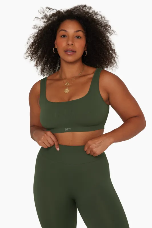 SCULPTFLEX® BOX CUT BRA - WILLOW sold by SETactive