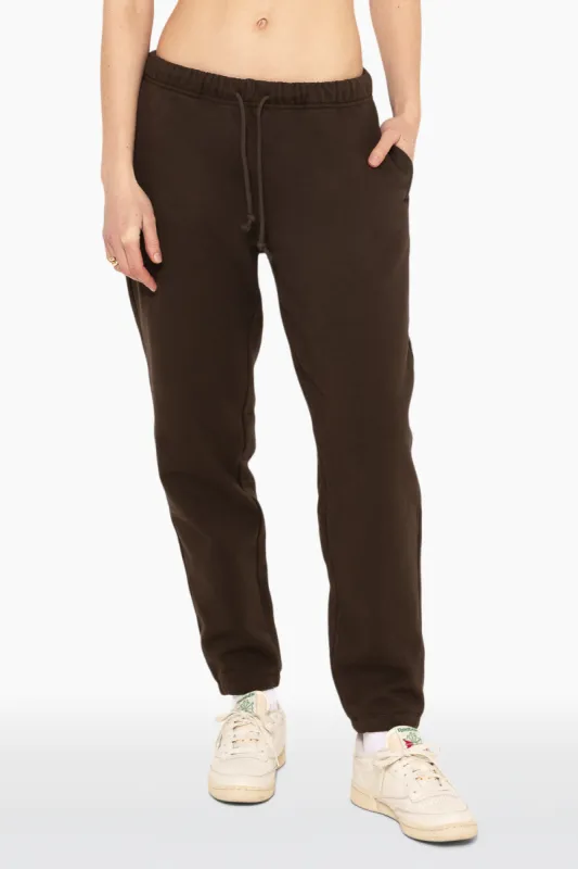 HEAVYWEIGHT SWEATS DRAWSTRING SWEATPANTS - ESPRESSO sold by SETactive