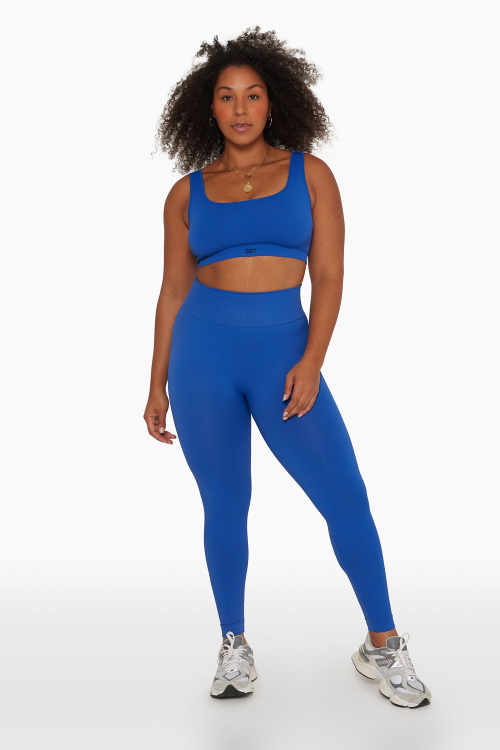 SCULPTFLEX® SPEEDWAY LEGGINGS - COBALT/ONYX sold by SETactive product image thumbnail 2