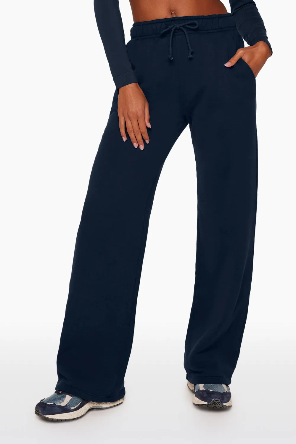 WIDE LEG SWEATPANTS - OXFORD sold by SETactive
