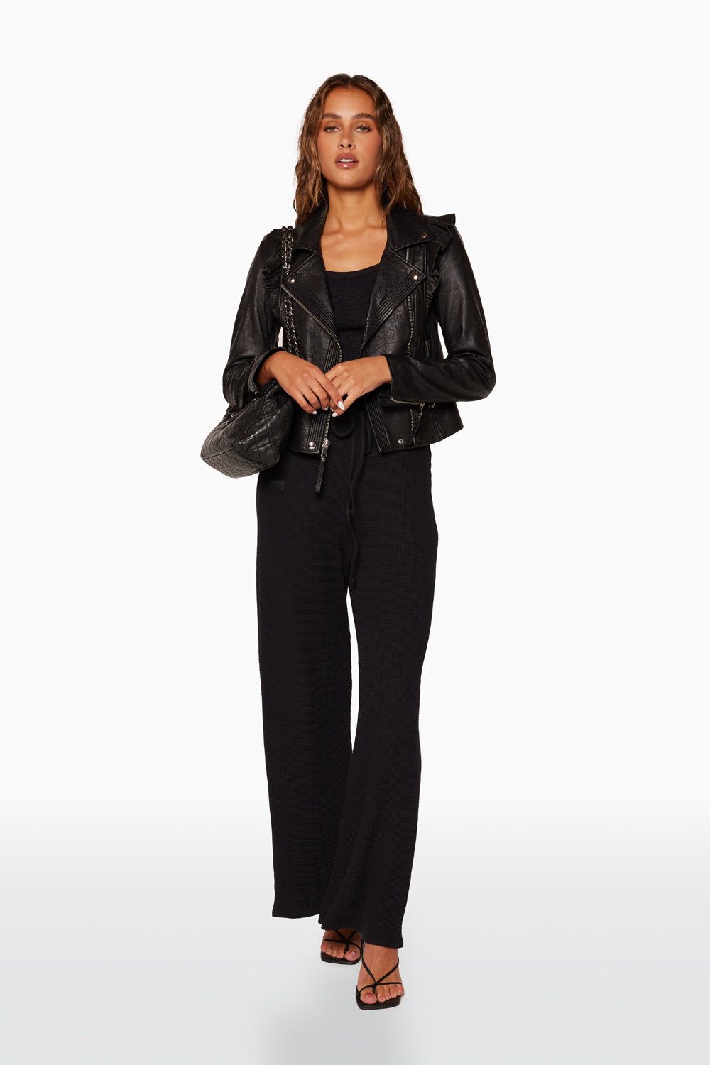 LOUNGE CAMI JUMPSUIT - ONYX sold by SETactive product image thumbnail 3