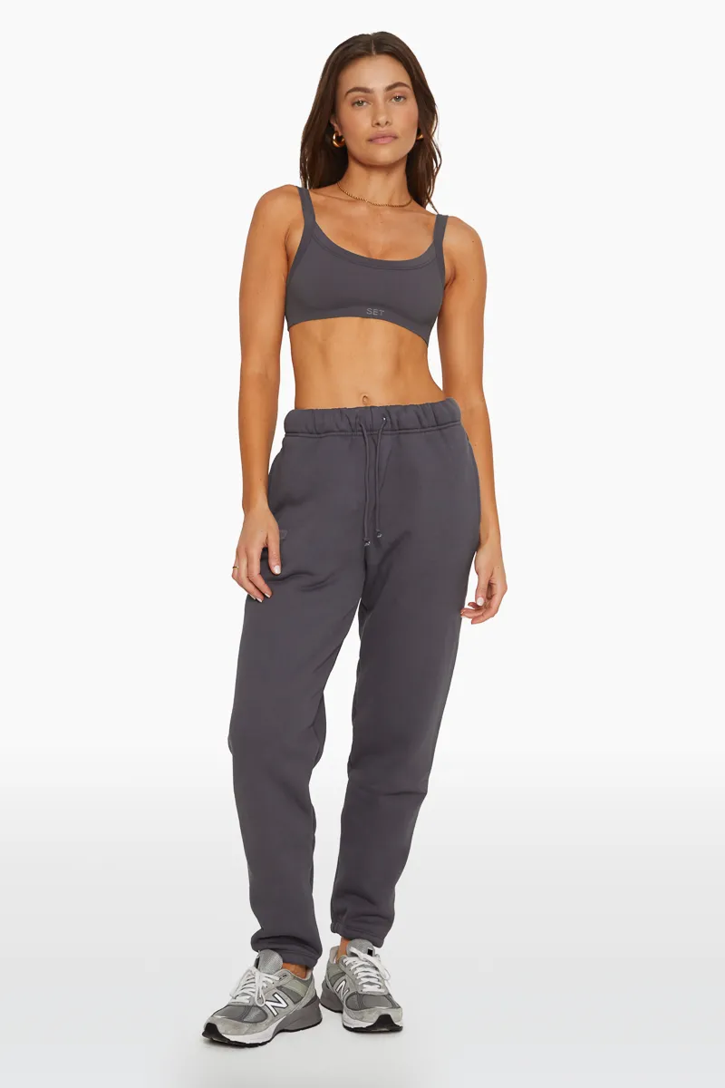 DRAWSTRING SWEATPANTS - PEBBLE sold by SETactive product image thumbnail 2