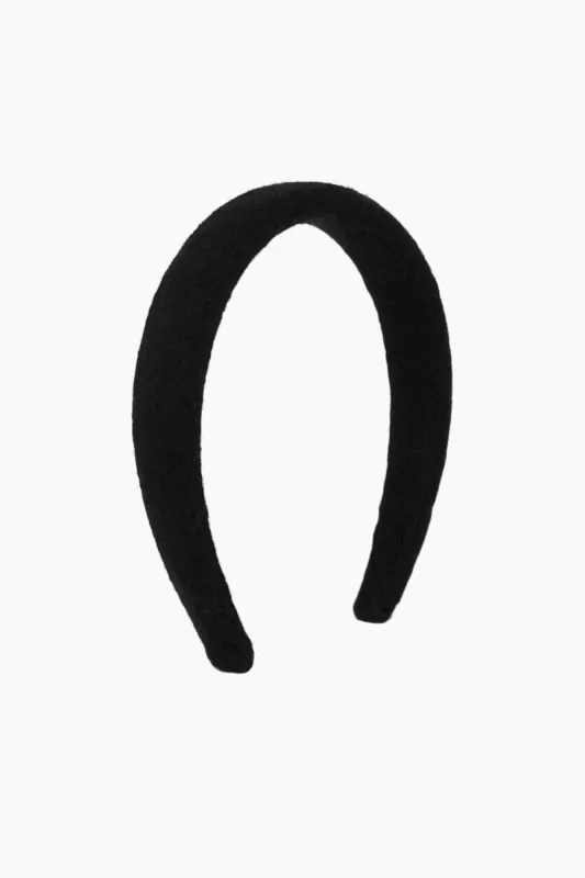 JERSEY KNIT PADDED HEADBAND - ONYX sold by SETactive