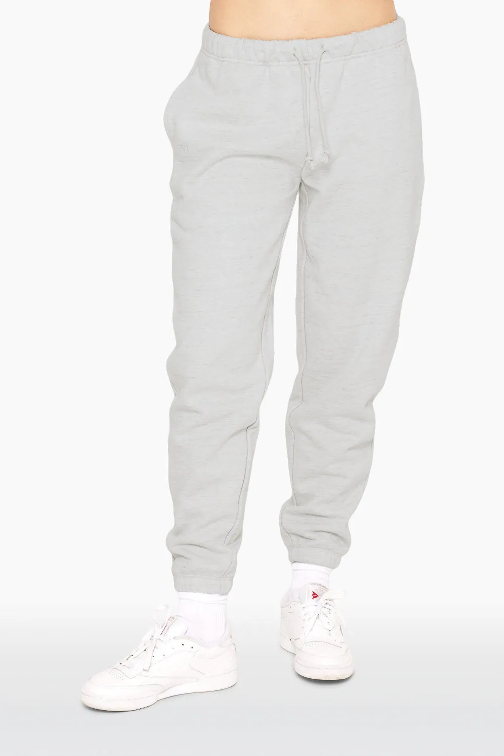 HEAVYWEIGHT SWEATS DRAWSTRING SWEATPANTS - HEATHER GREY sold by SETactive