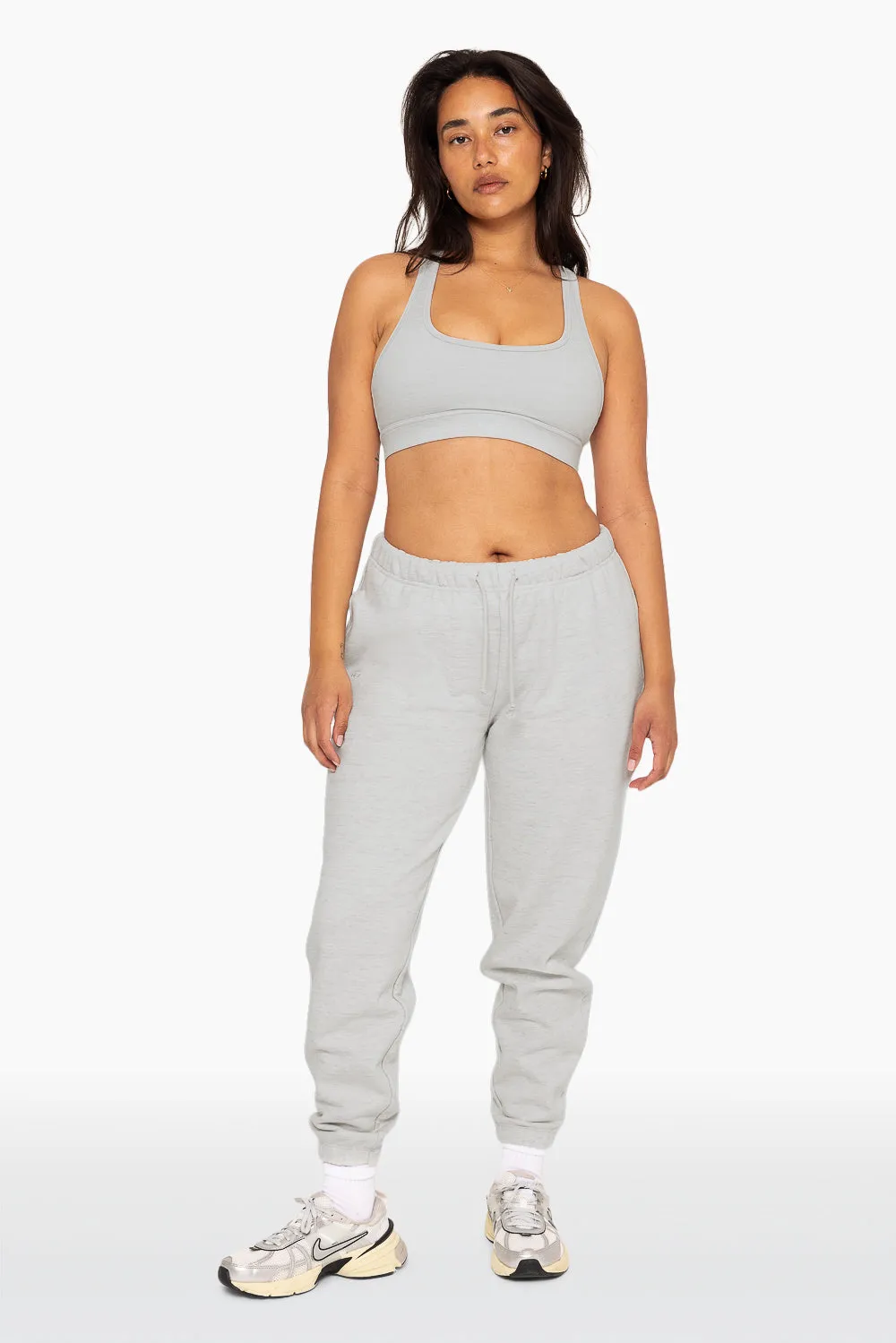 HEAVYWEIGHT SWEATS DRAWSTRING SWEATPANTS - HEATHER GREY sold by SETactive product image thumbnail 5