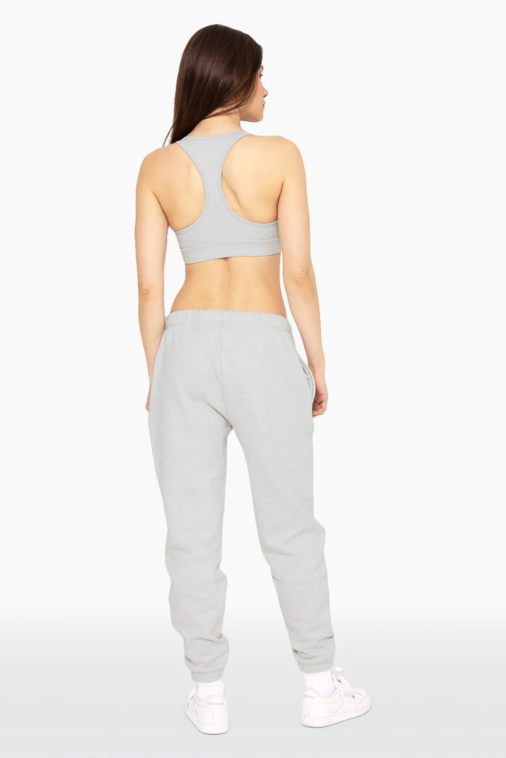 HEAVYWEIGHT SWEATS DRAWSTRING SWEATPANTS - HEATHER GREY sold by SETactive product image thumbnail 3
