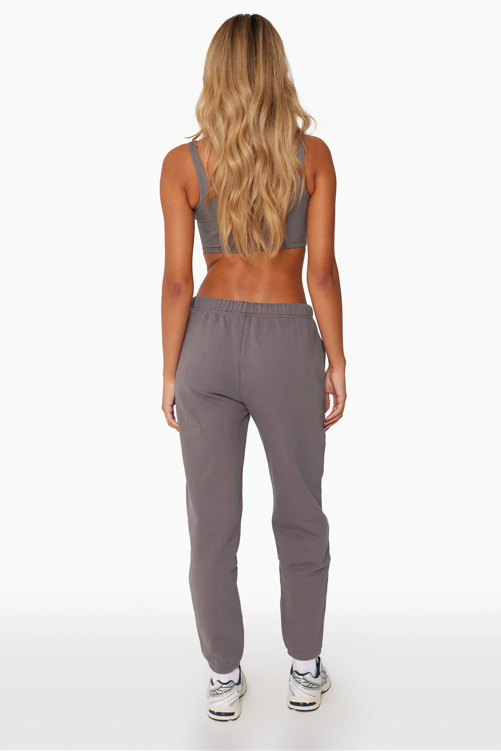 HEAVYWEIGHT SWEATS DRAWSTRING SWEATPANTS - SMOKE sold by SETactive product image thumbnail 3