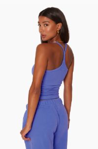 RIBBED SCOOP RACER TANK - RETRO sold by SETactive