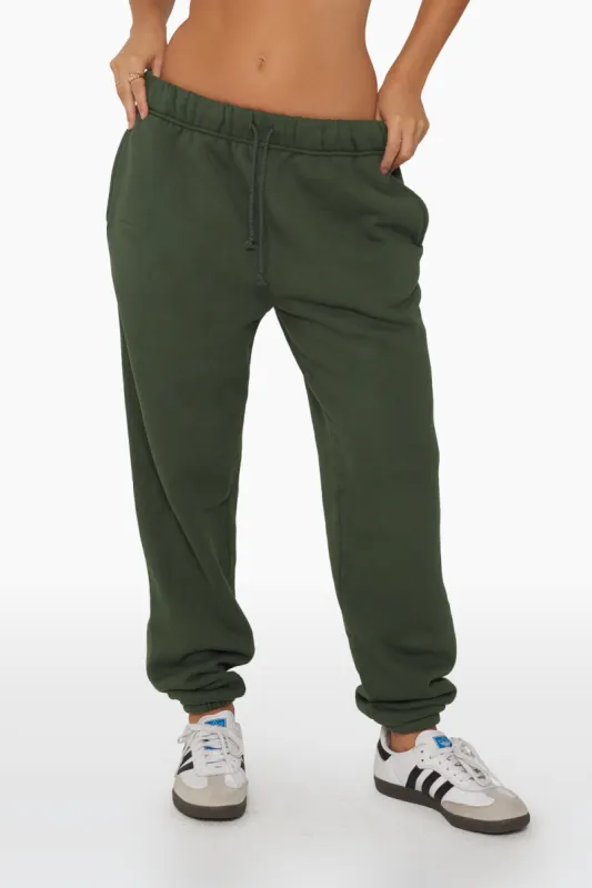 HEAVYWEIGHT SWEATS DRAWSTRING SWEATPANTS - WILLOW sold by SETactive