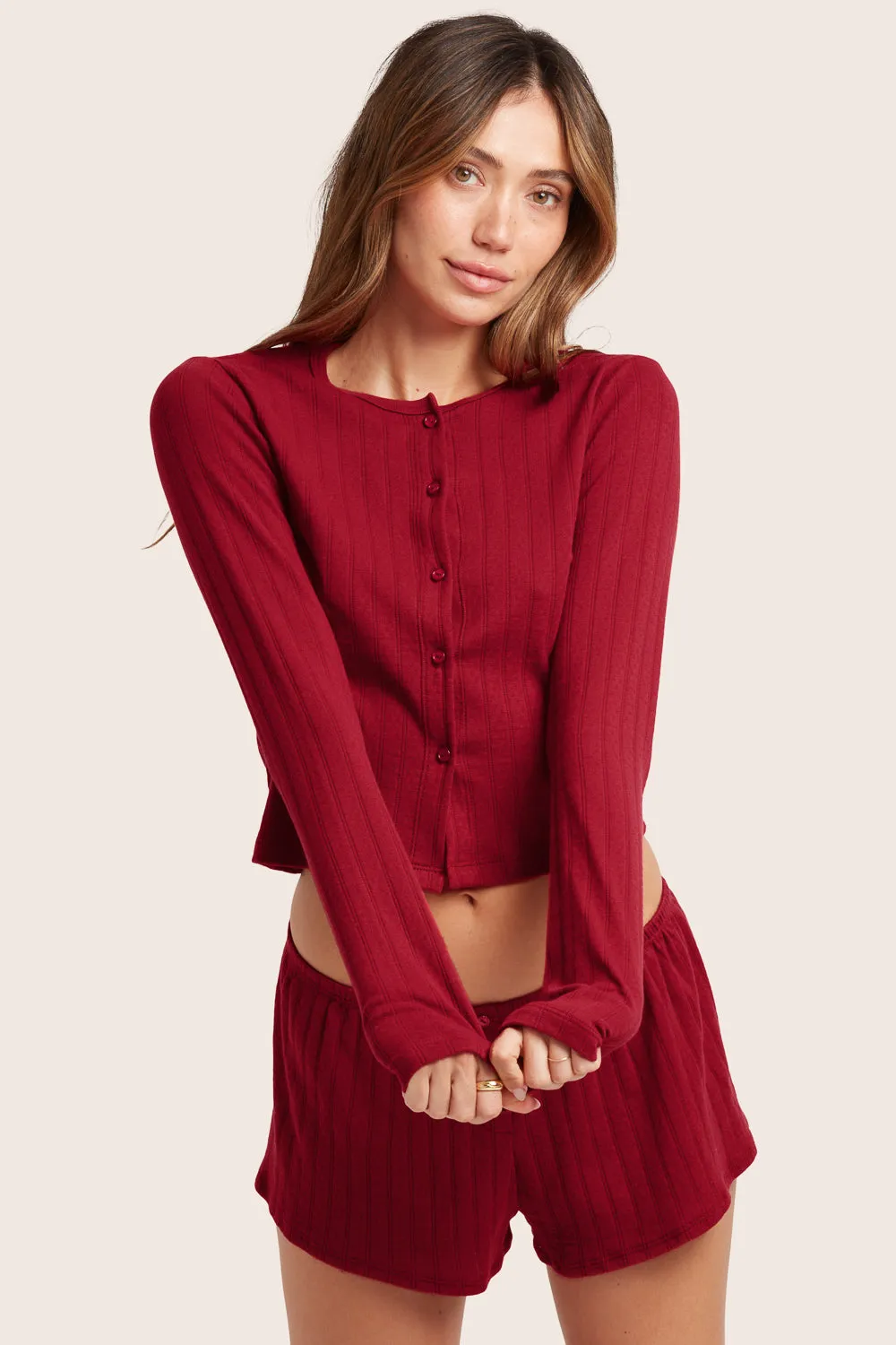 POINTELLE CARDIGAN - LOVE sold by SETactive product image thumbnail 3