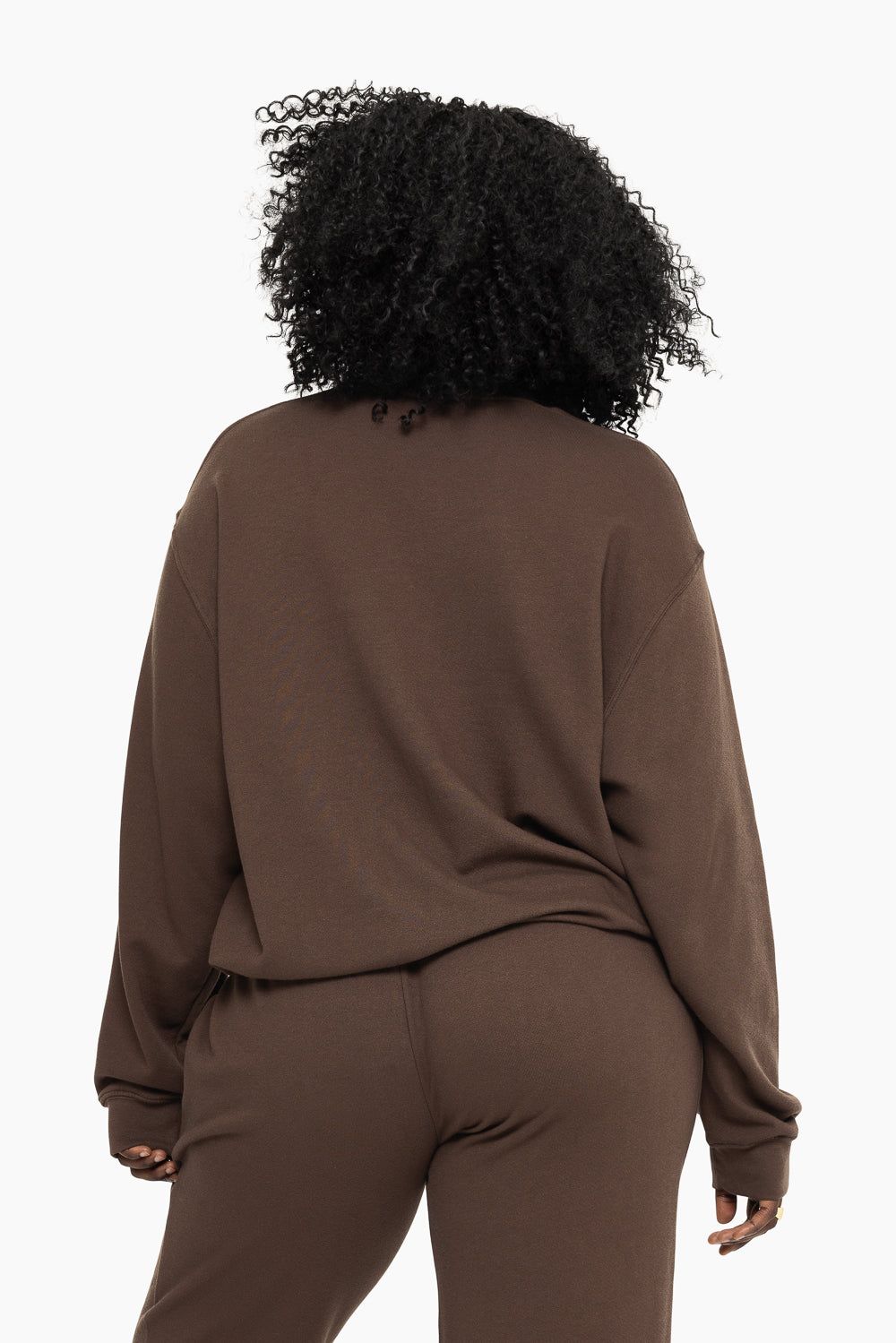 LIGHTWEIGHT SWEATS CLASSIC CREWNECK - CLOVE sold by SETactive product image thumbnail 5