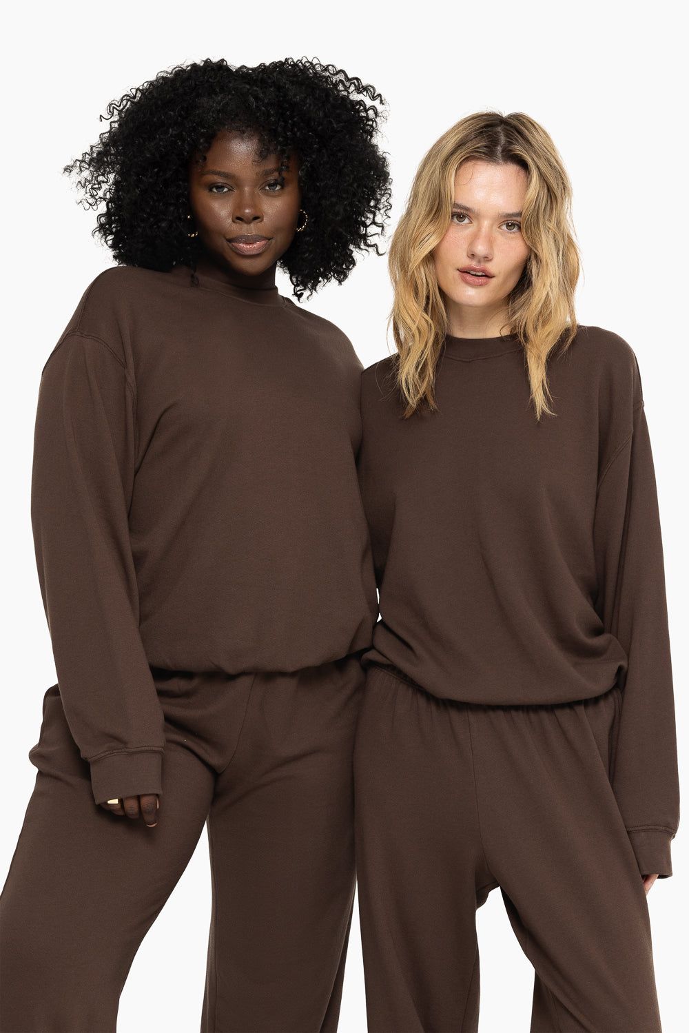 LIGHTWEIGHT SWEATS CLASSIC CREWNECK - CLOVE sold by SETactive product image thumbnail 3