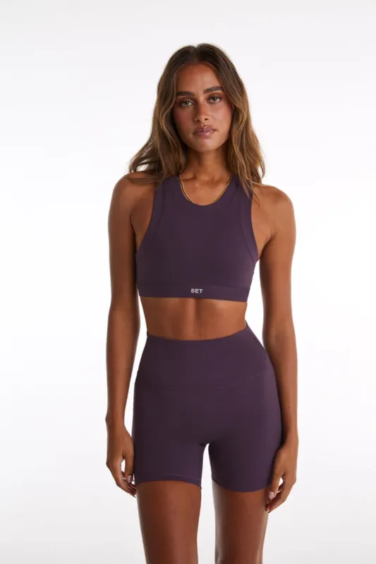 SPORTBODY® MINI HIGH NECK BRA - SPARKLE sold by SETactive