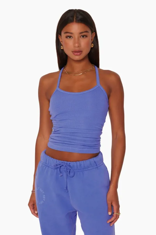 RIBBED SCOOP RACER TANK - RETRO sold by SETactive