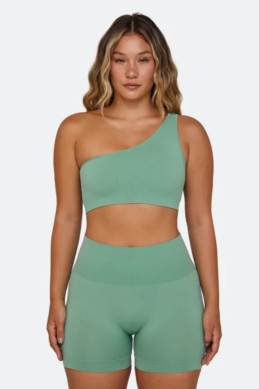 SCULPTFLEX® RIBBED ONE SHOULDER BRA - LIBERTY sold by SETactive