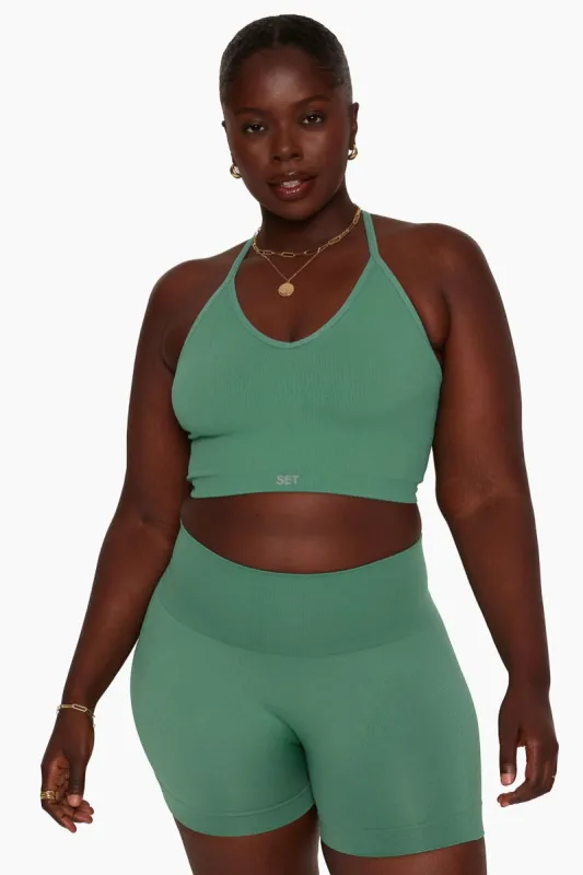 SCULPTFLEX® RIBBED V BRA - GROOVY sold by SETactive