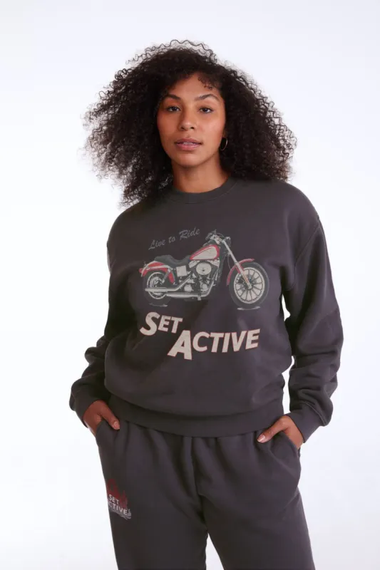 MERCH CREWNECK - ROAD TRIP sold by SETactive