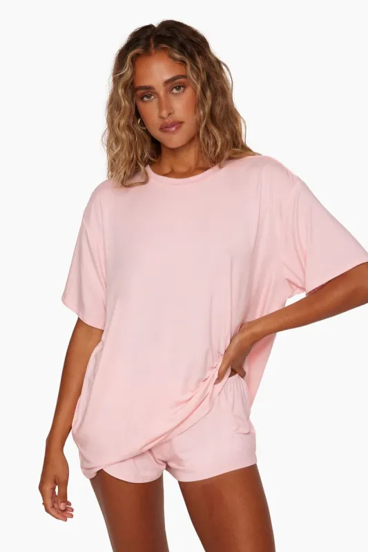 SET SLEEP™ OVERSIZED BOYFRIEND SLEEP TEE - FLING sold by SETactive