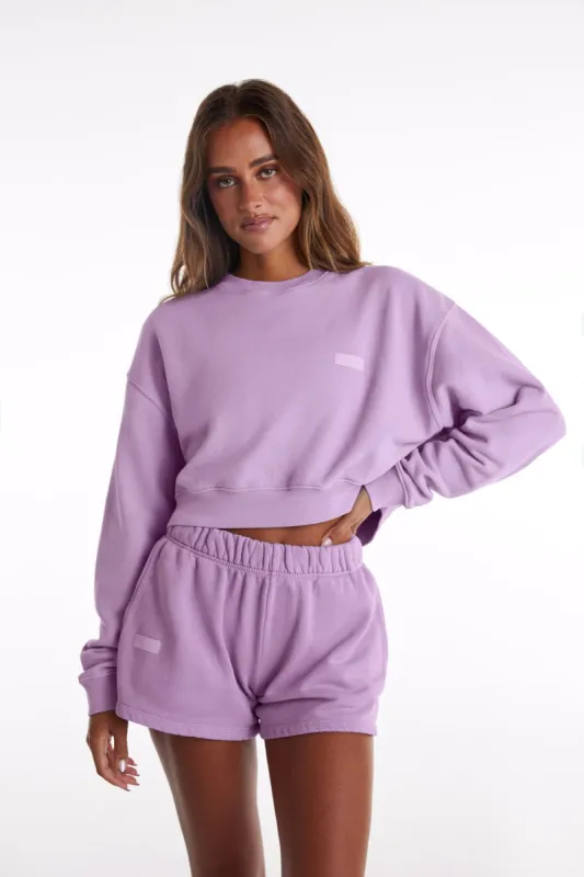 CROPPED CREWNECK - GLITZ sold by SETactive