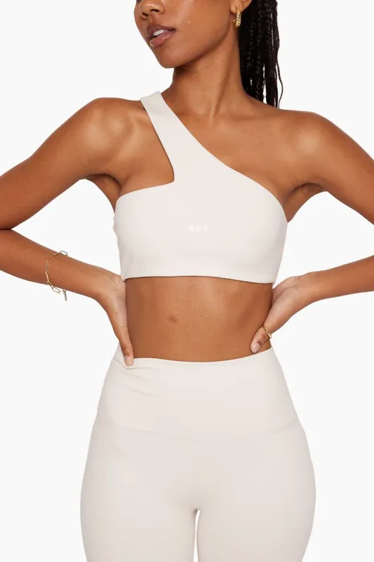 LUXFORM® CROSS STRAP BRA - BLANC made by SETactive