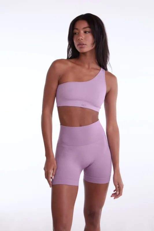 SCULPTFLEX® RIBBED ONE SHOULDER BRA - GLITZ sold by SETactive