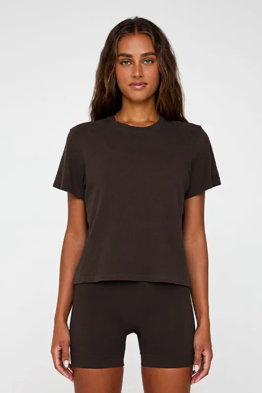 MID TEE - ESPRESSO sold by SETactive