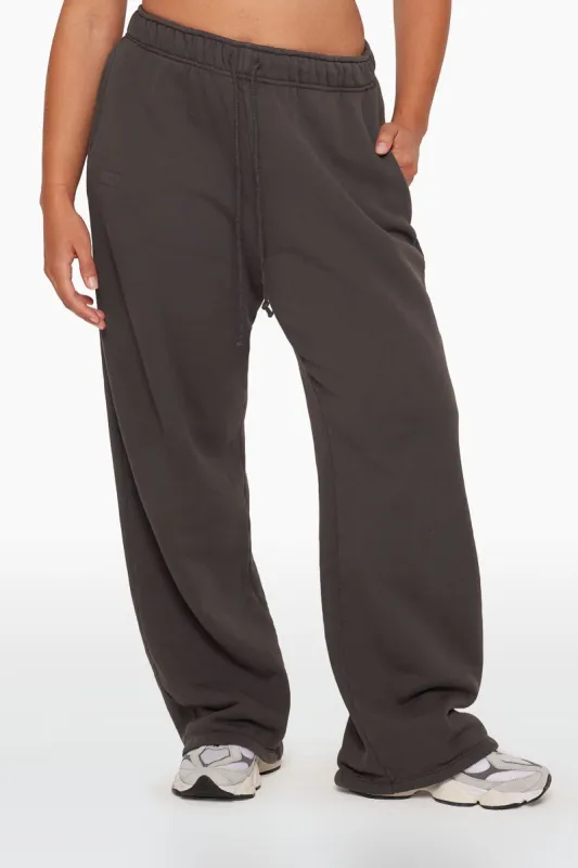 WIDE LEG SWEATPANTS - HAZE sold by SETactive
