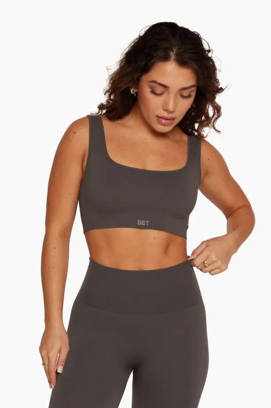 SCULPTFLEX® BOX CUT BRA - HAZE sold by SETactive