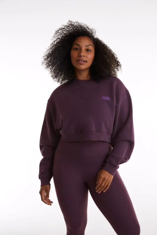 CROPPED CREWNECK - SPARKLE sold by SETactive