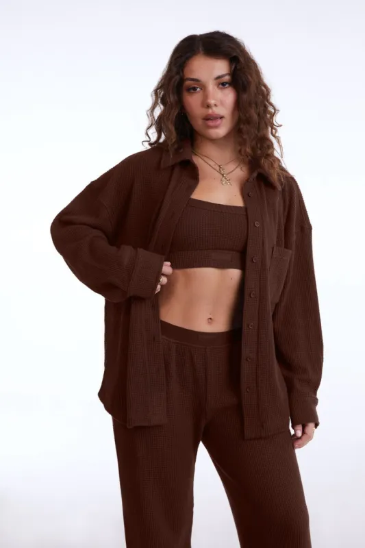 LOUNGE BUTTON DOWN - COCO sold by SETactive